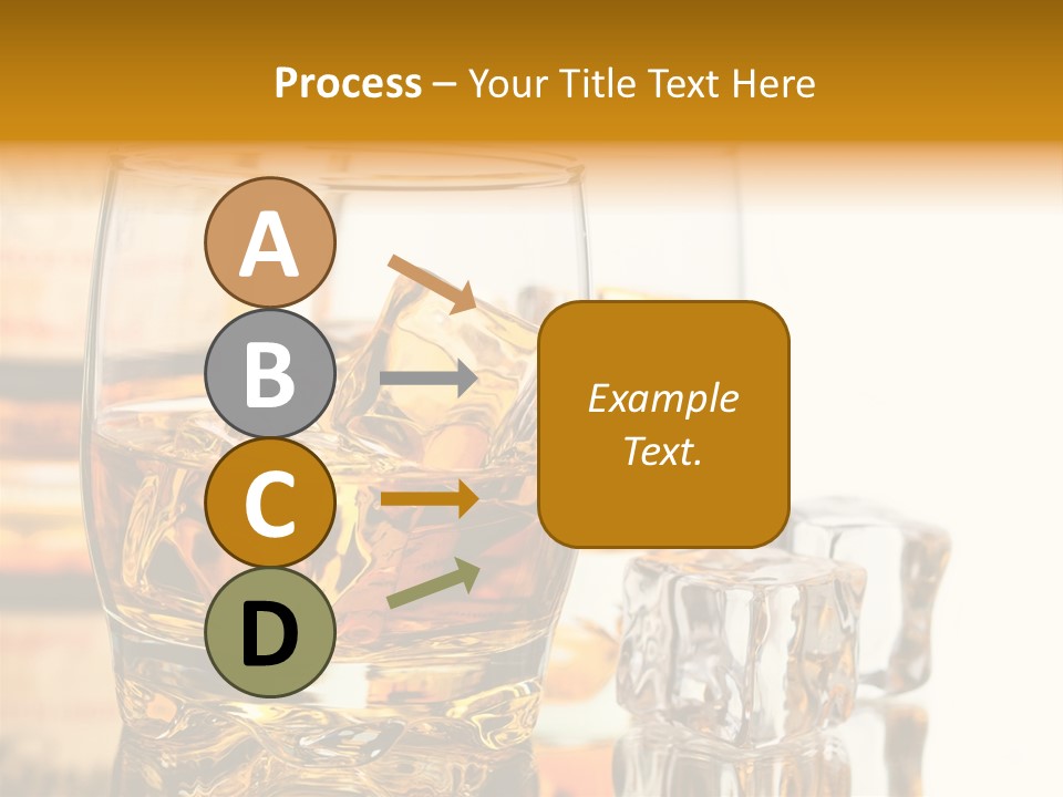Image Horizontal Drink PowerPoint Template