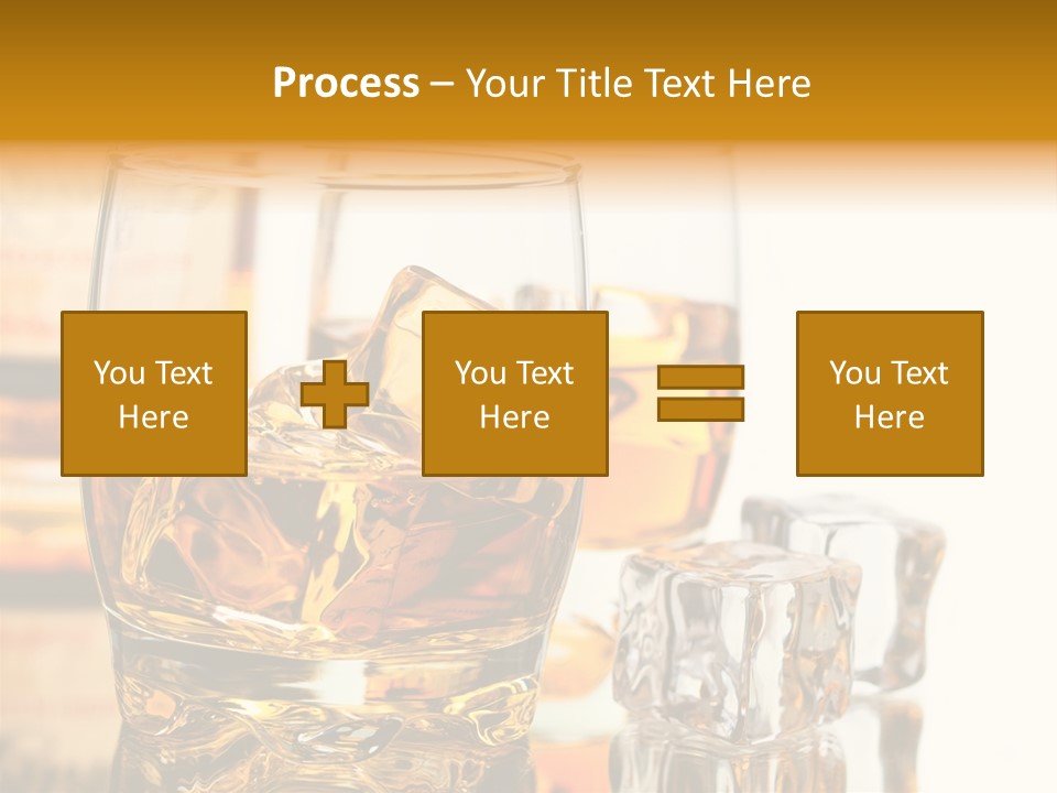 Image Horizontal Drink PowerPoint Template