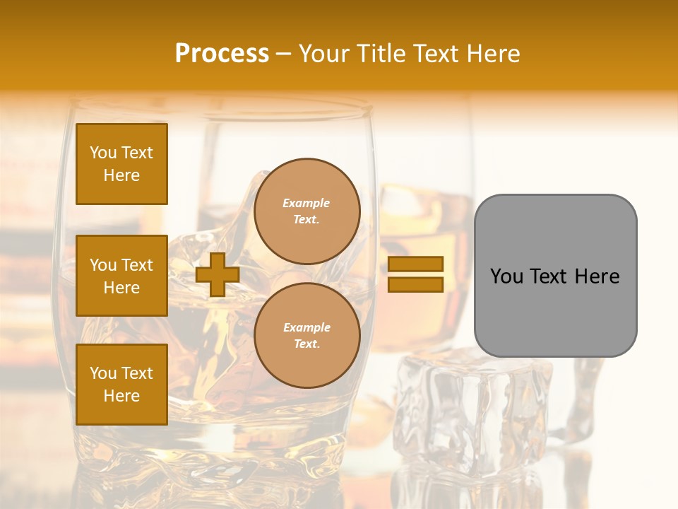 Image Horizontal Drink PowerPoint Template