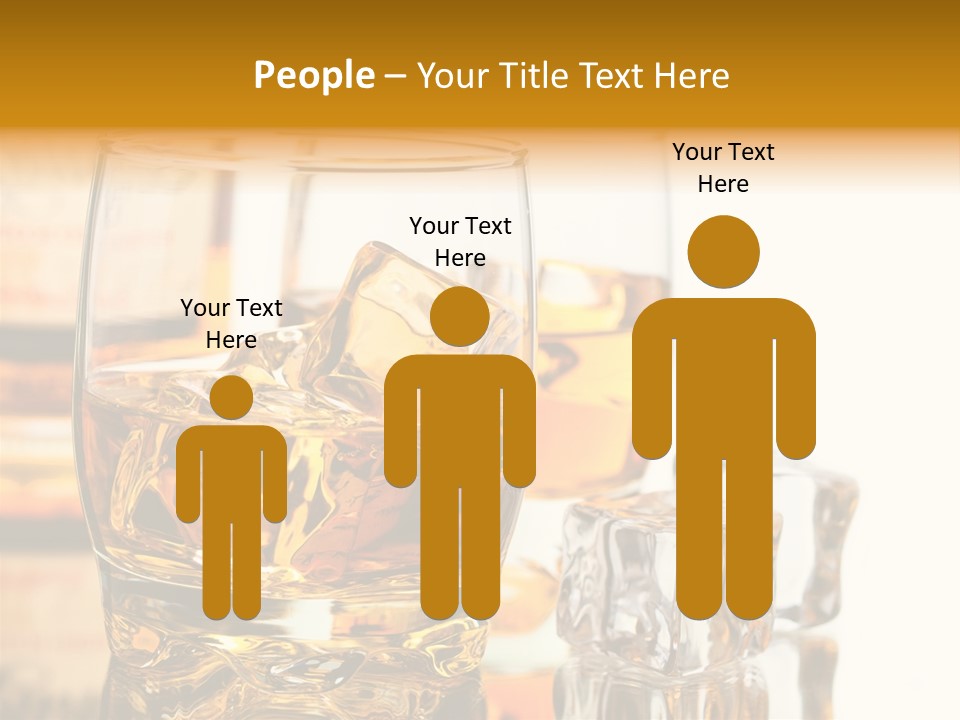 Image Horizontal Drink PowerPoint Template