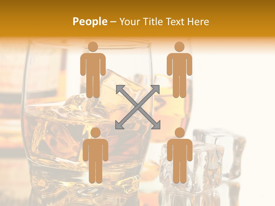Image Horizontal Drink PowerPoint Template