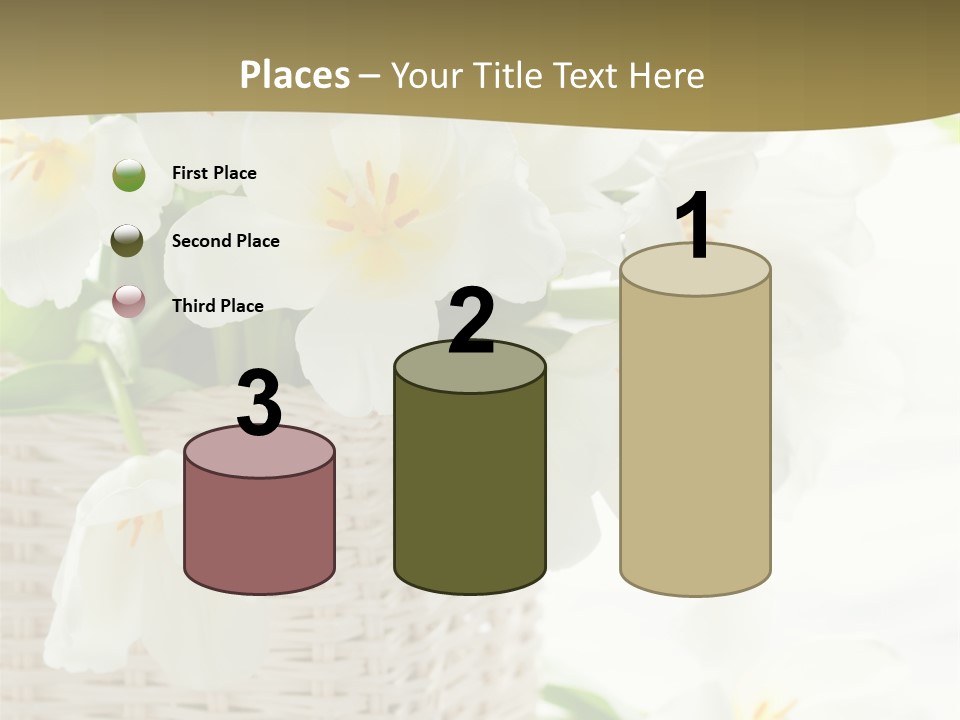 Decor White Easter PowerPoint Template