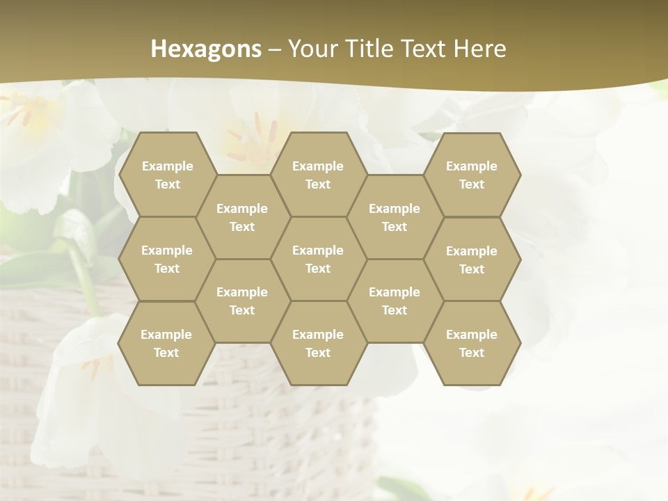 Decor White Easter PowerPoint Template