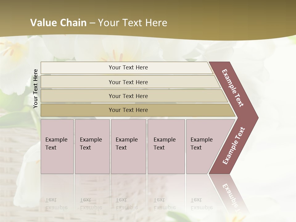 Decor White Easter PowerPoint Template