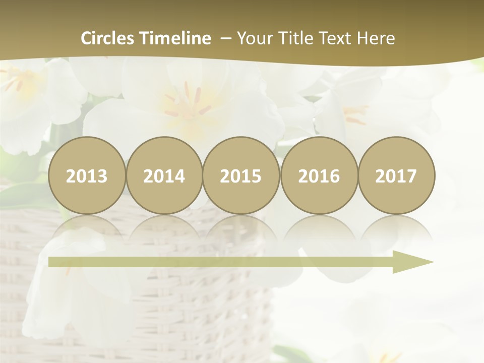 Decor White Easter PowerPoint Template