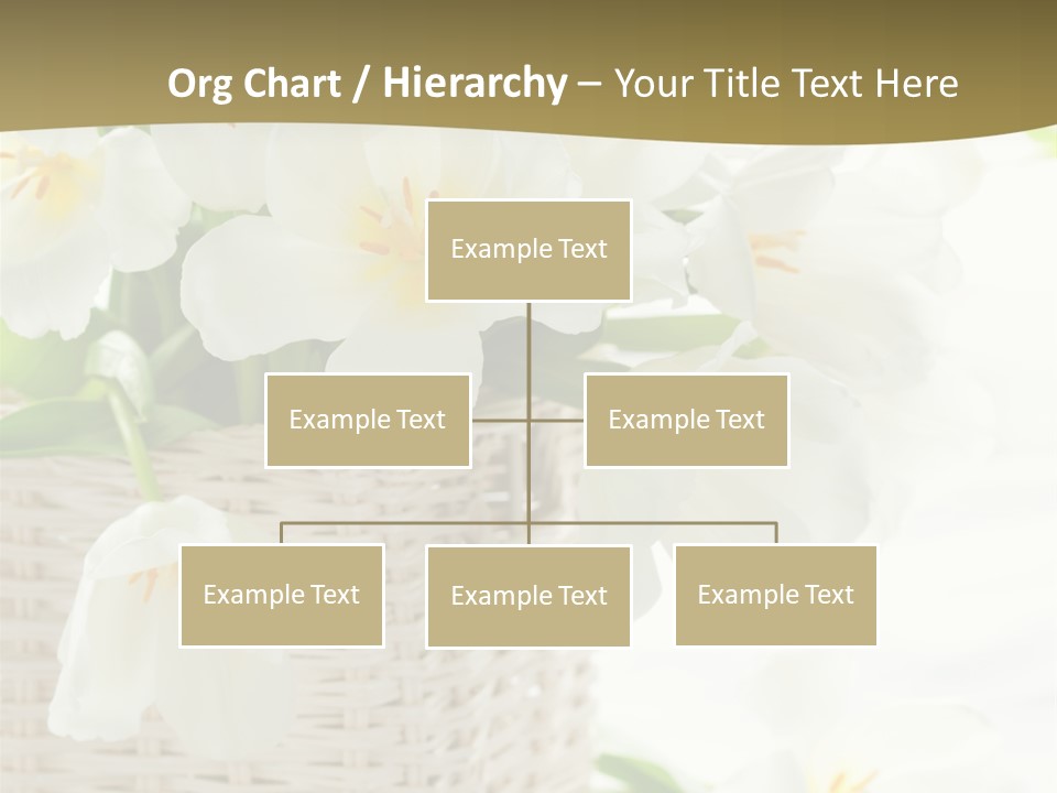 Decor White Easter PowerPoint Template