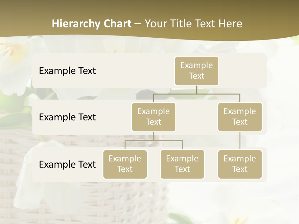 Decor White Easter PowerPoint Template