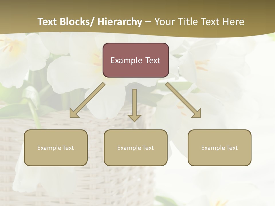 Decor White Easter PowerPoint Template