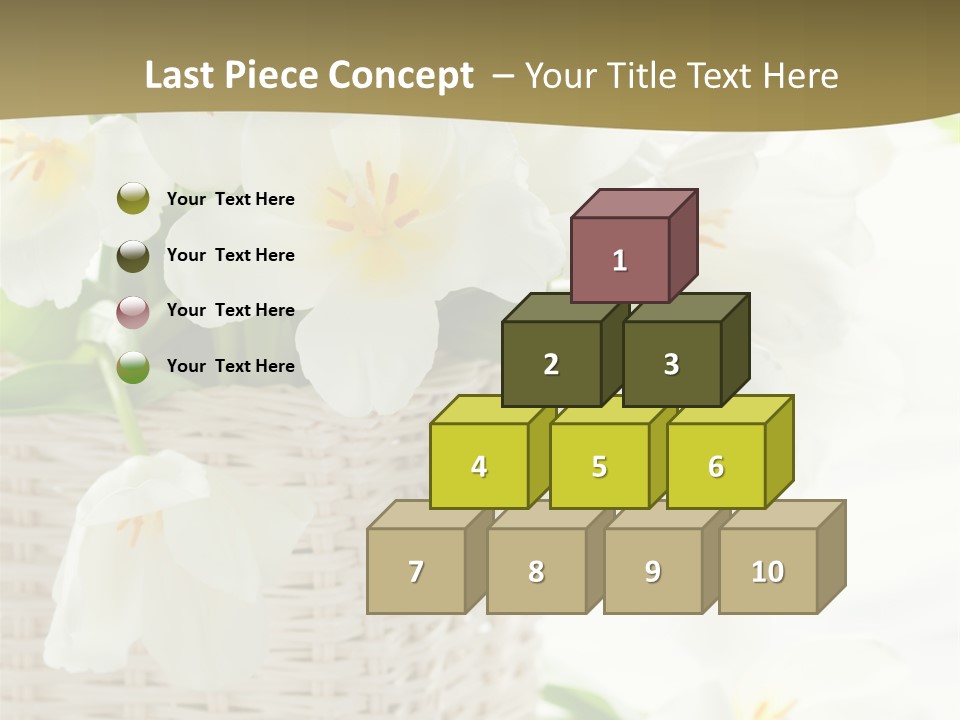 Decor White Easter PowerPoint Template