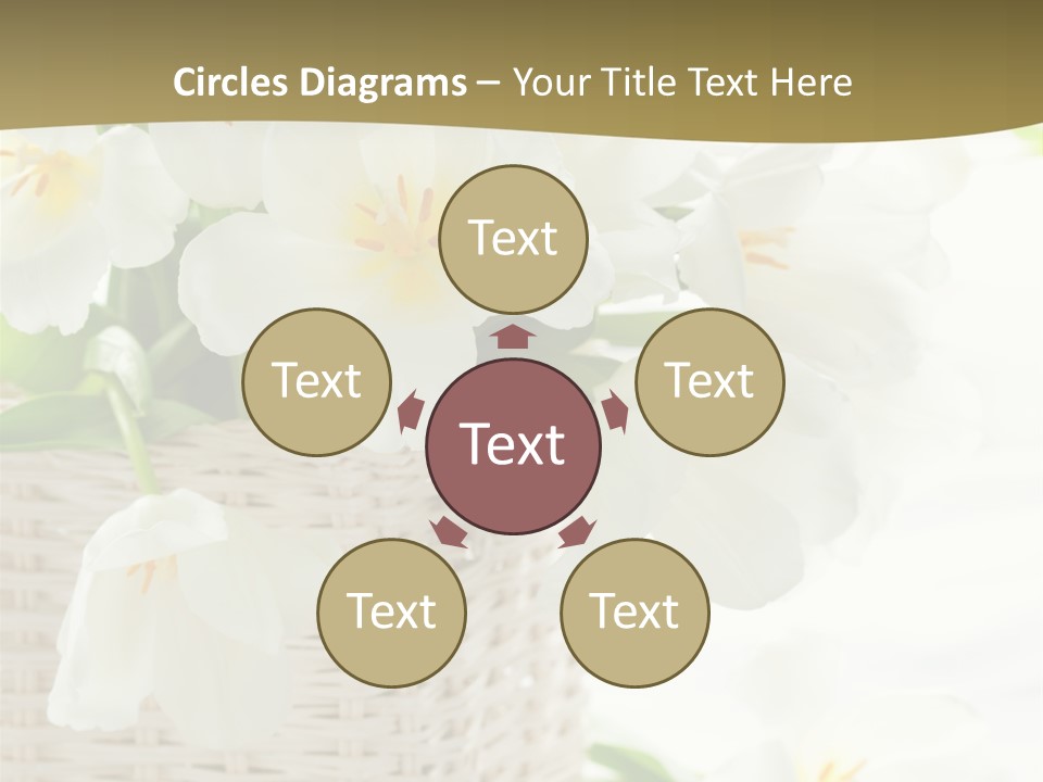 Decor White Easter PowerPoint Template