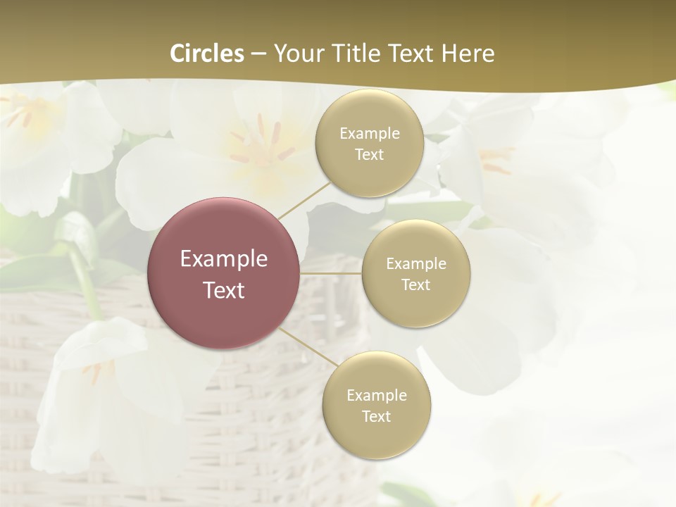 Decor White Easter PowerPoint Template