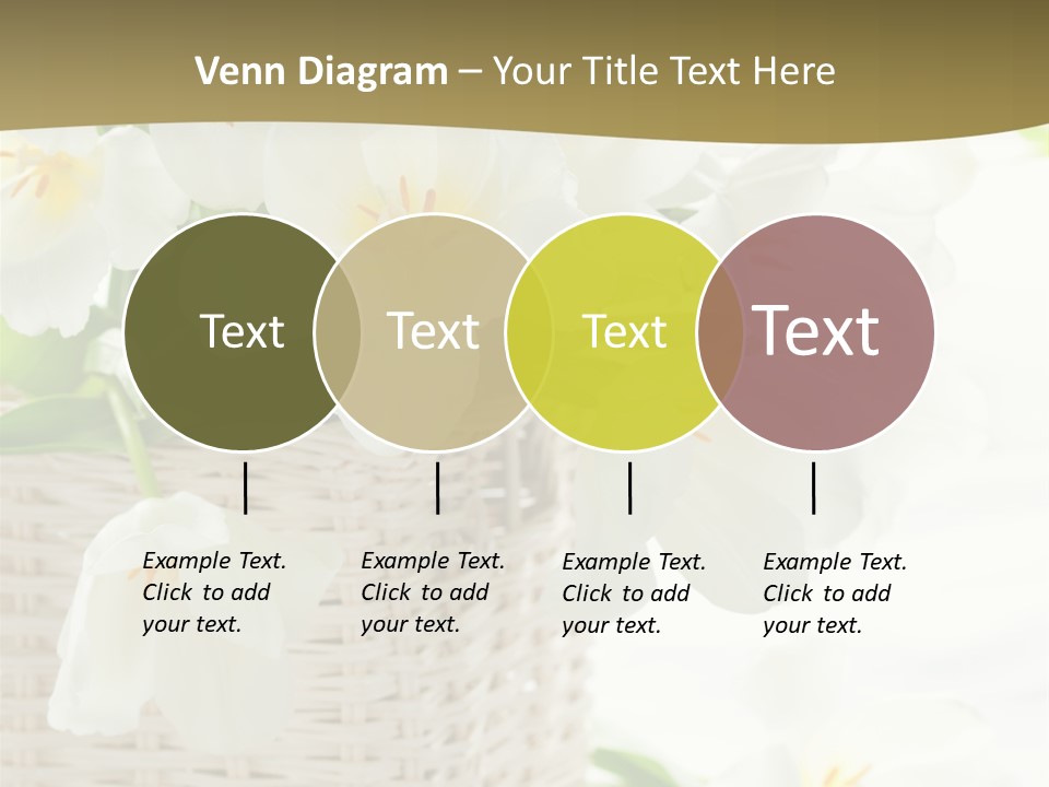 Decor White Easter PowerPoint Template