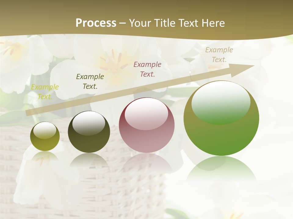 Decor White Easter PowerPoint Template