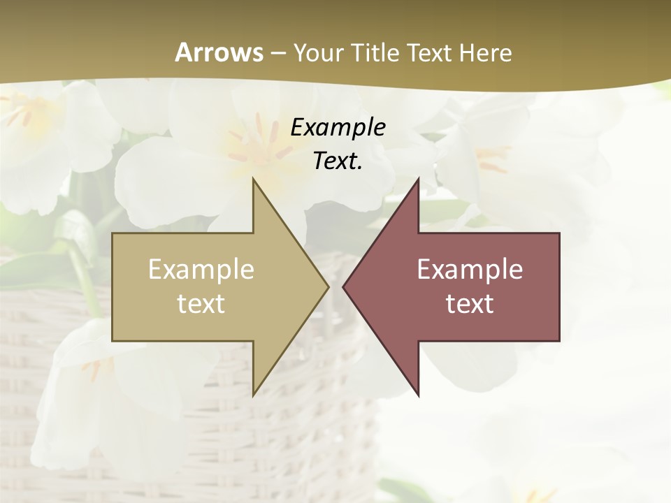 Decor White Easter PowerPoint Template