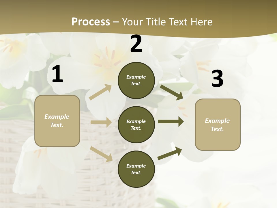 Decor White Easter PowerPoint Template