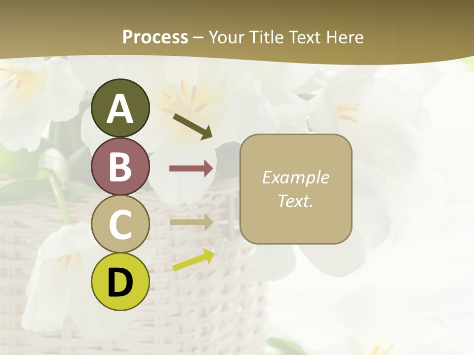 Decor White Easter PowerPoint Template