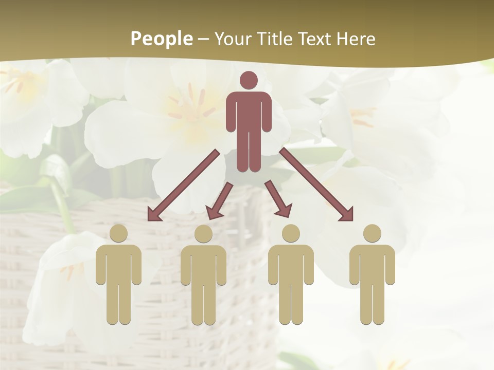 Decor White Easter PowerPoint Template