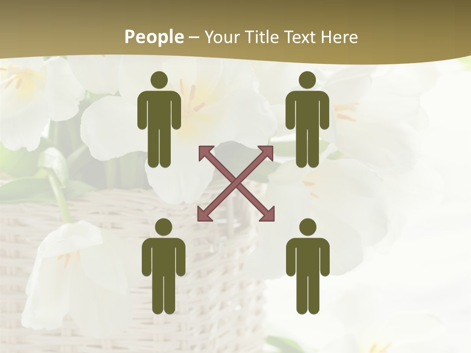 Decor White Easter PowerPoint Template