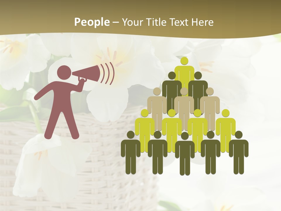 Decor White Easter PowerPoint Template