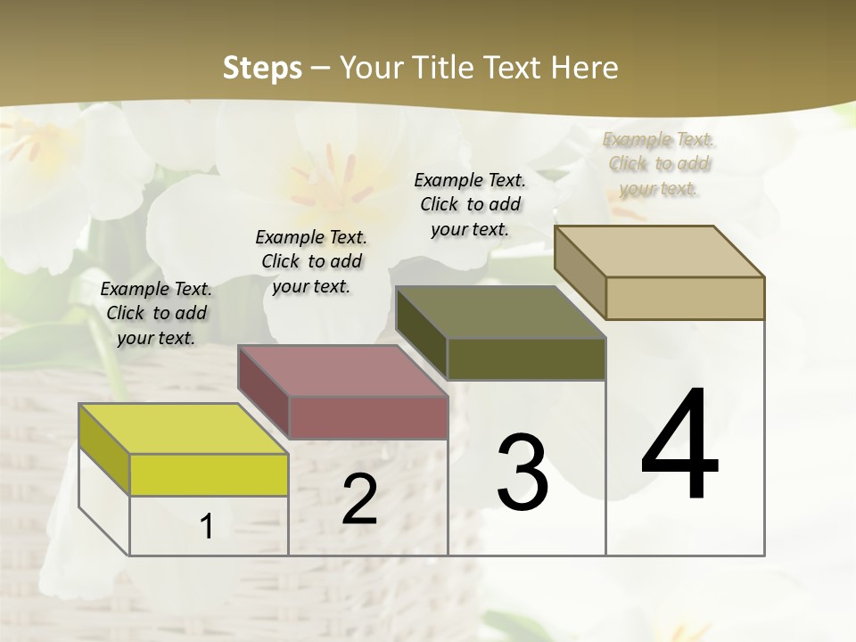 Decor White Easter PowerPoint Template