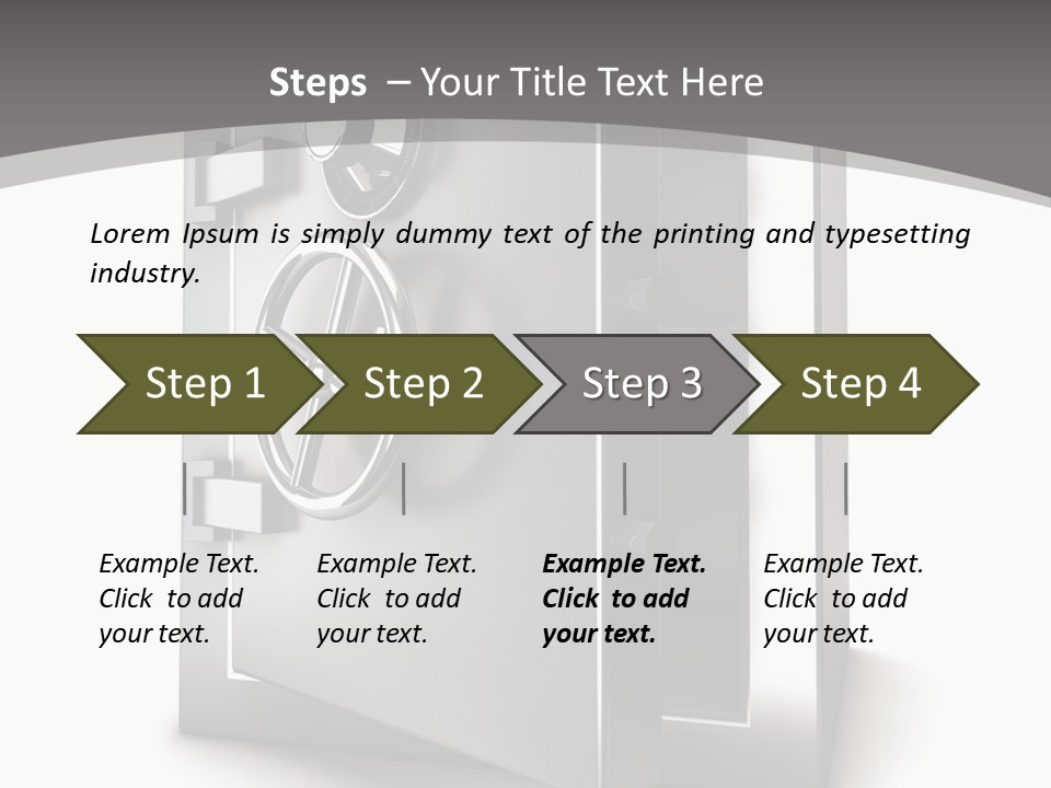 Safety Trust Solid PowerPoint Template