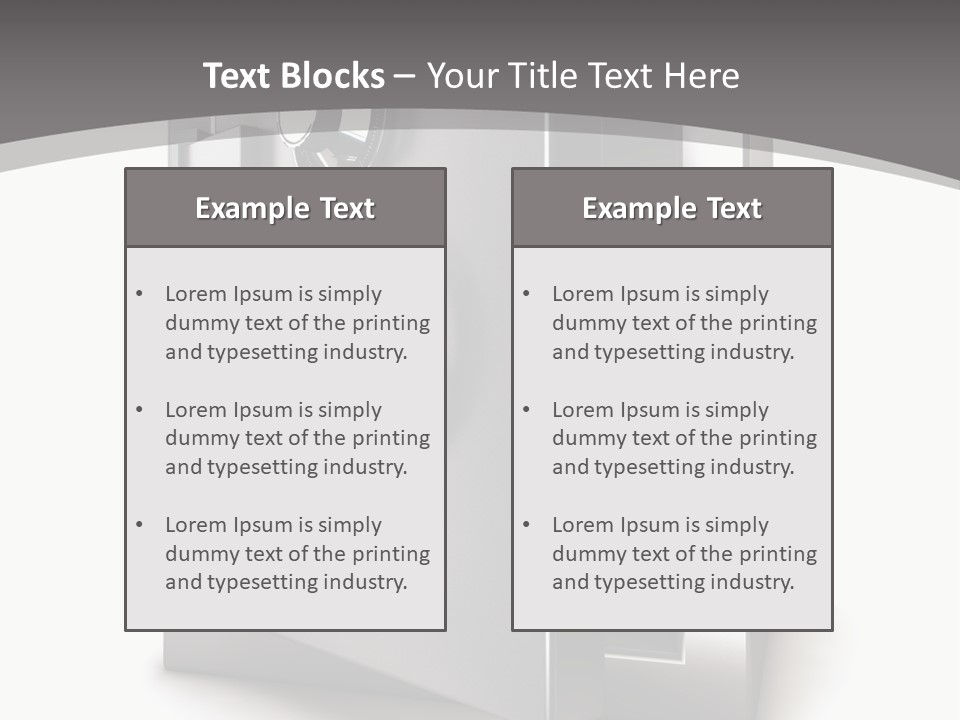Safety Trust Solid PowerPoint Template