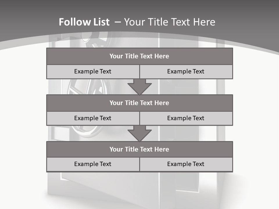 Safety Trust Solid PowerPoint Template