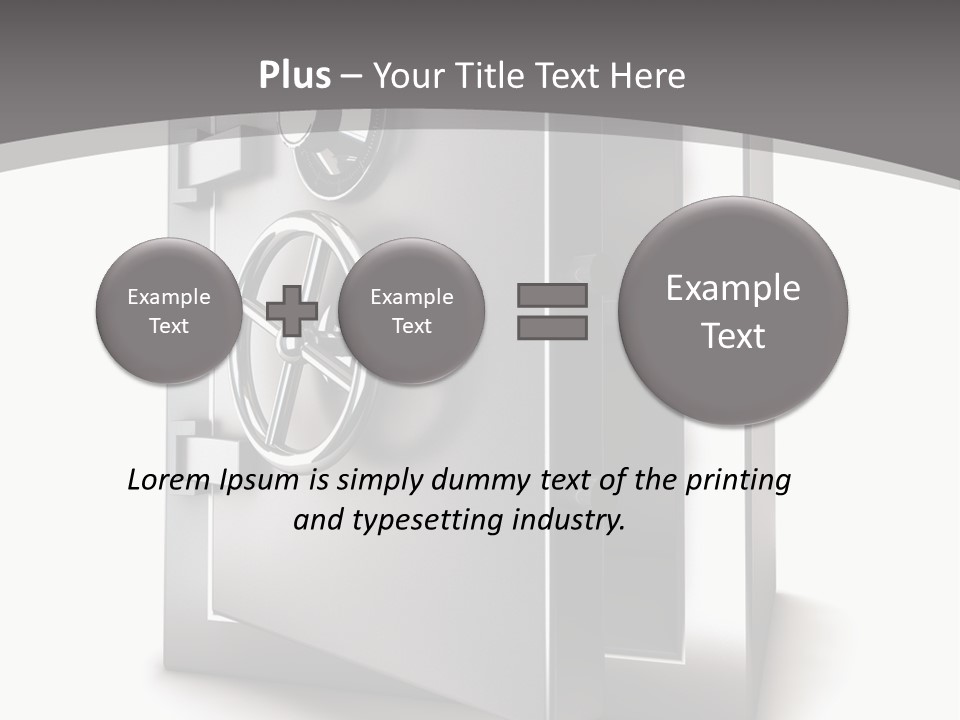 Safety Trust Solid PowerPoint Template
