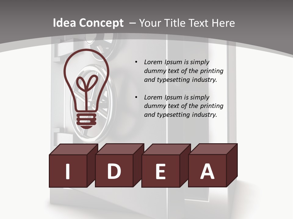 Safety Trust Solid PowerPoint Template