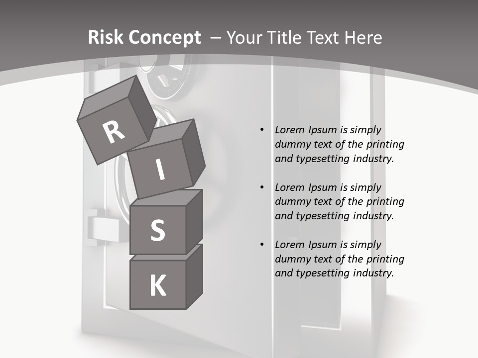 Safety Trust Solid PowerPoint Template