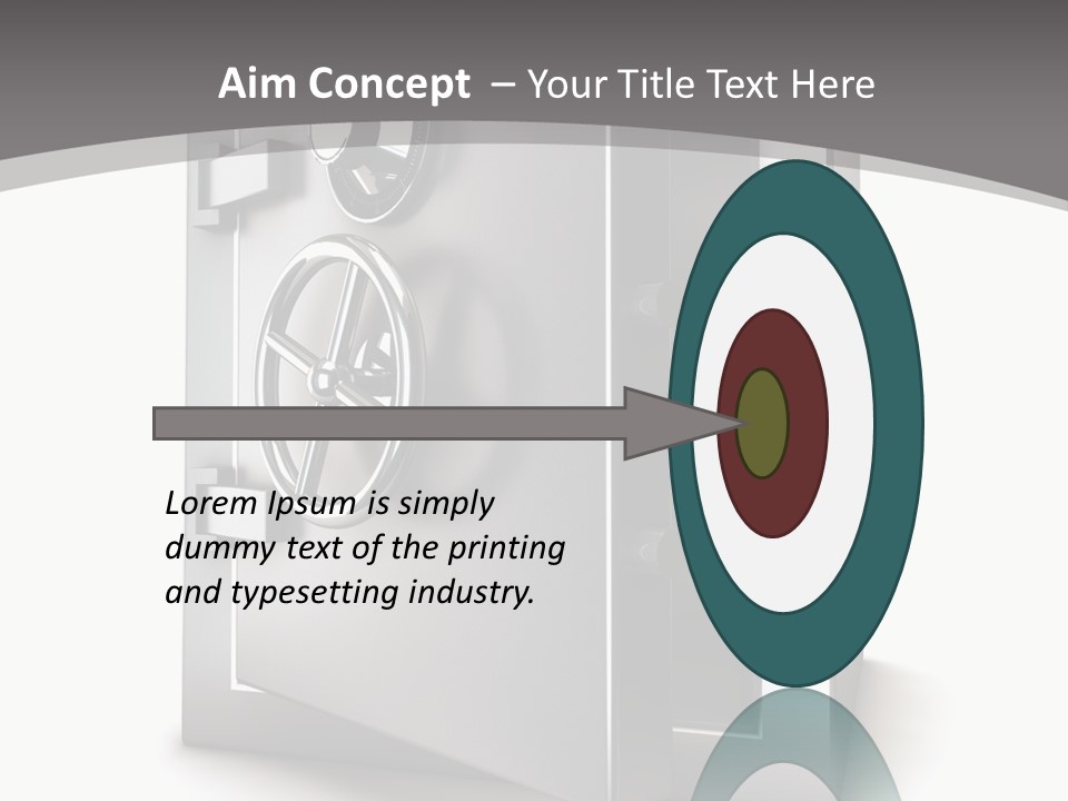 Safety Trust Solid PowerPoint Template