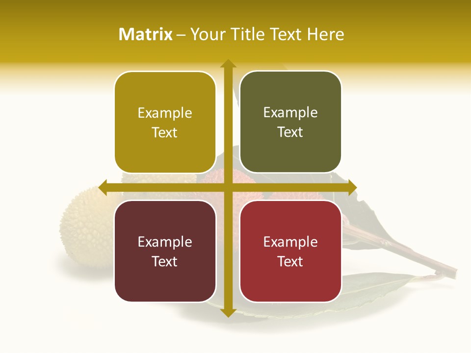 Forest Flower Fresh PowerPoint Template