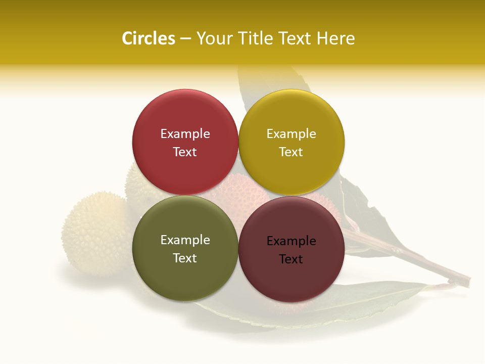 Forest Flower Fresh PowerPoint Template