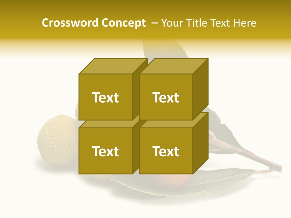 Forest Flower Fresh PowerPoint Template