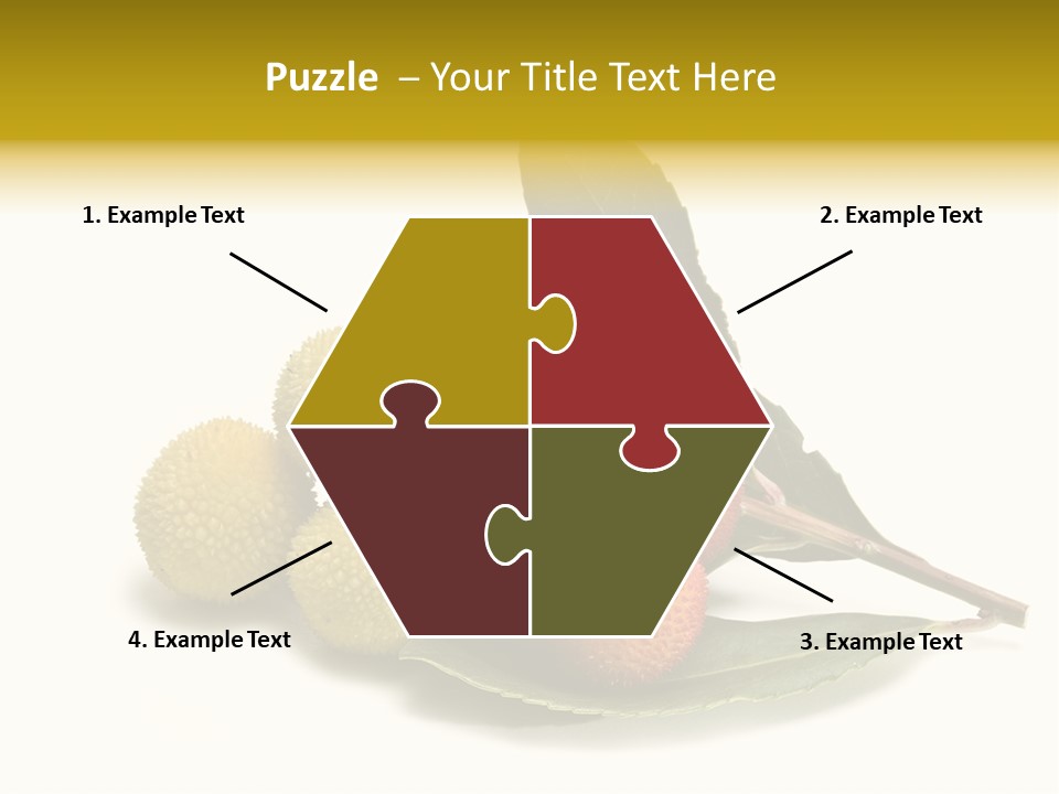 Forest Flower Fresh PowerPoint Template