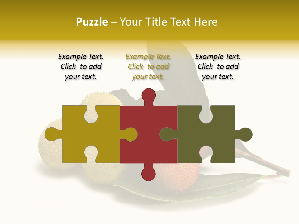 Forest Flower Fresh PowerPoint Template