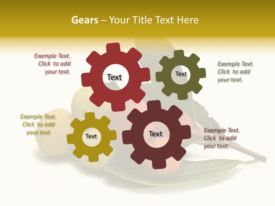 Forest Flower Fresh PowerPoint Template