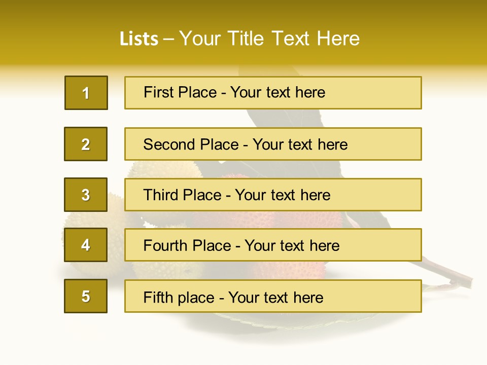 Forest Flower Fresh PowerPoint Template