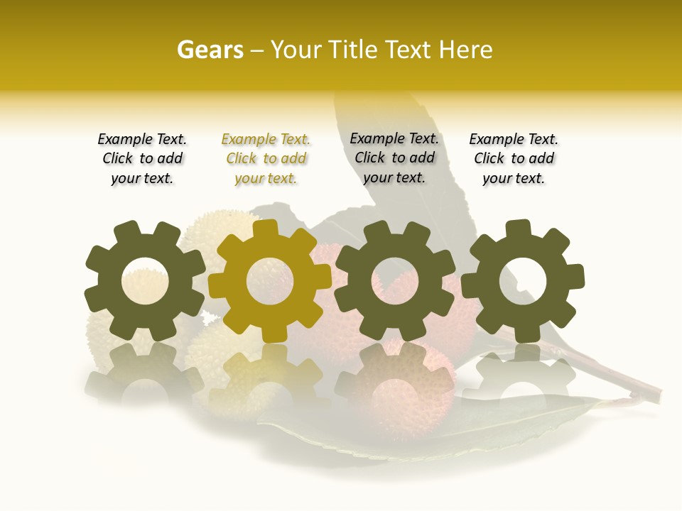 Forest Flower Fresh PowerPoint Template