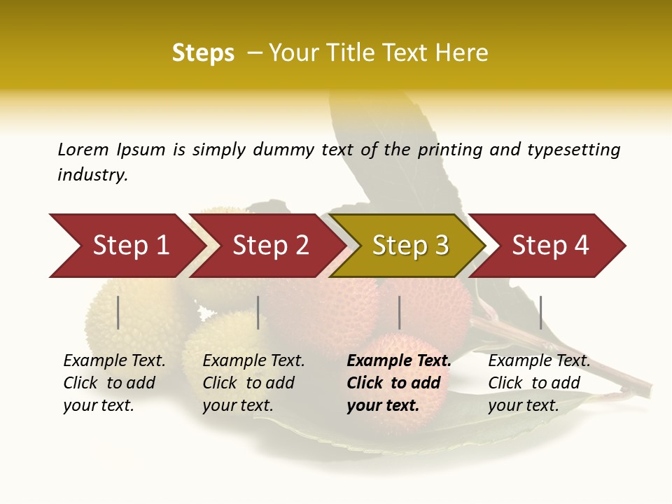 Forest Flower Fresh PowerPoint Template