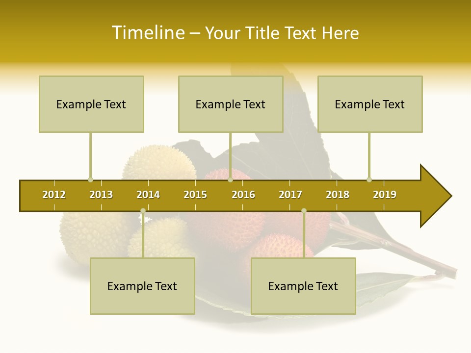 Forest Flower Fresh PowerPoint Template