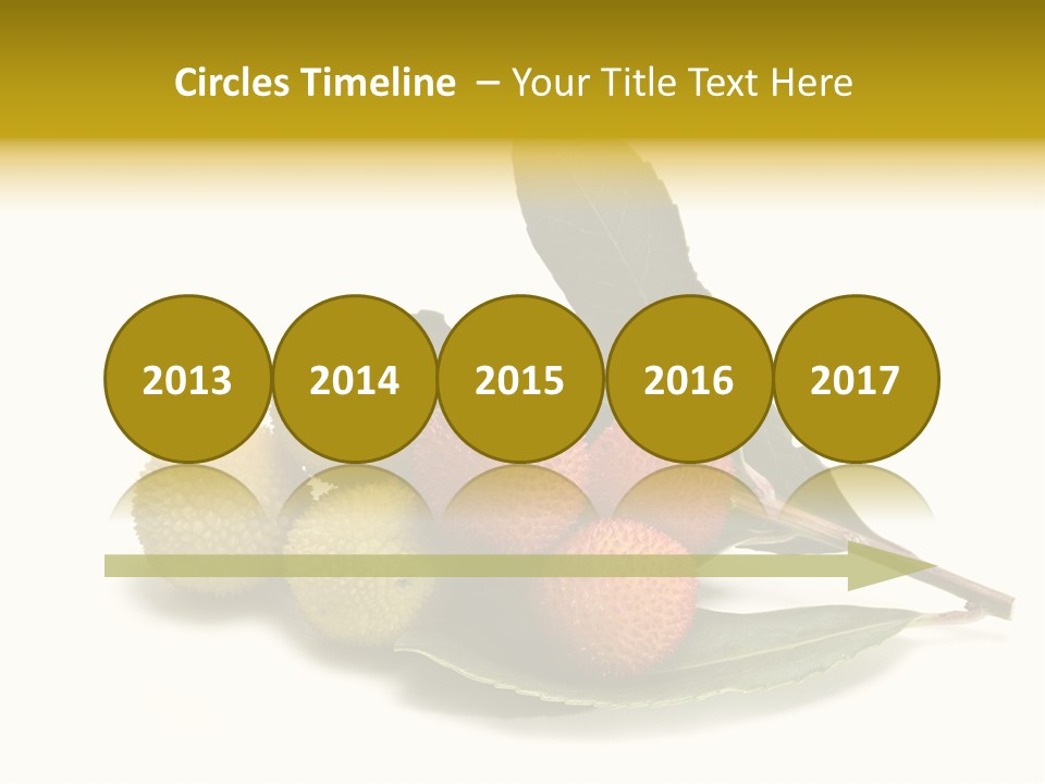 Forest Flower Fresh PowerPoint Template