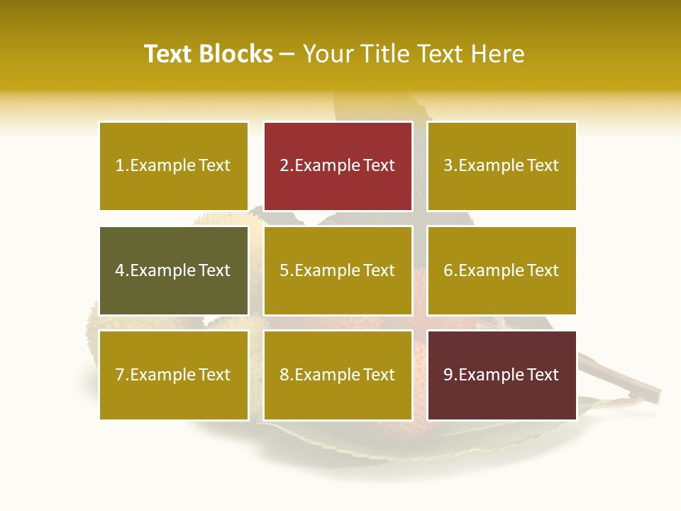 Forest Flower Fresh PowerPoint Template