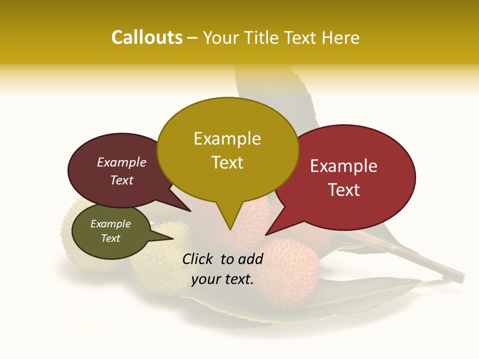 Forest Flower Fresh PowerPoint Template