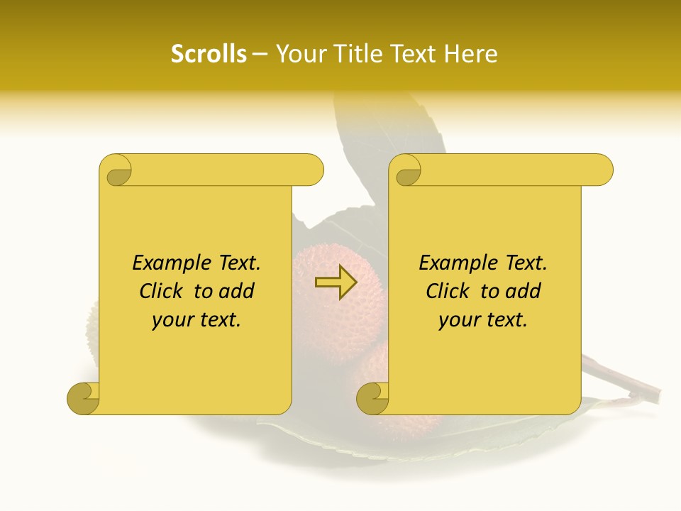 Forest Flower Fresh PowerPoint Template