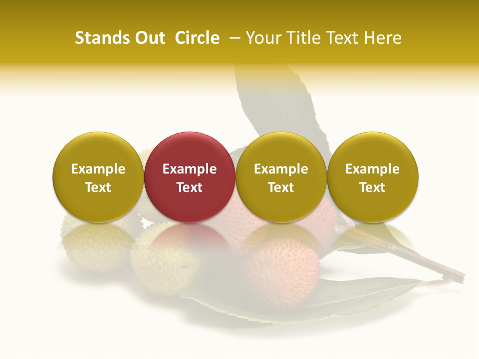 Forest Flower Fresh PowerPoint Template