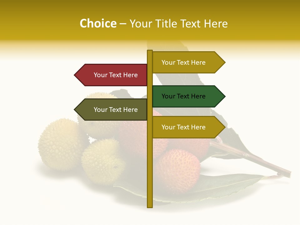 Forest Flower Fresh PowerPoint Template