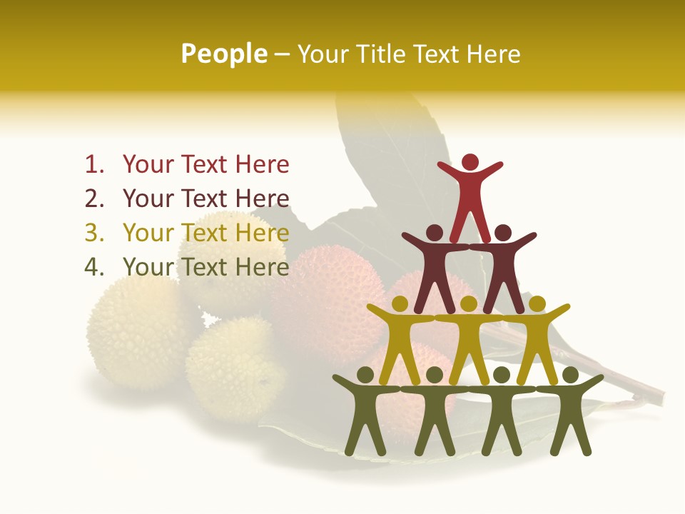 Forest Flower Fresh PowerPoint Template