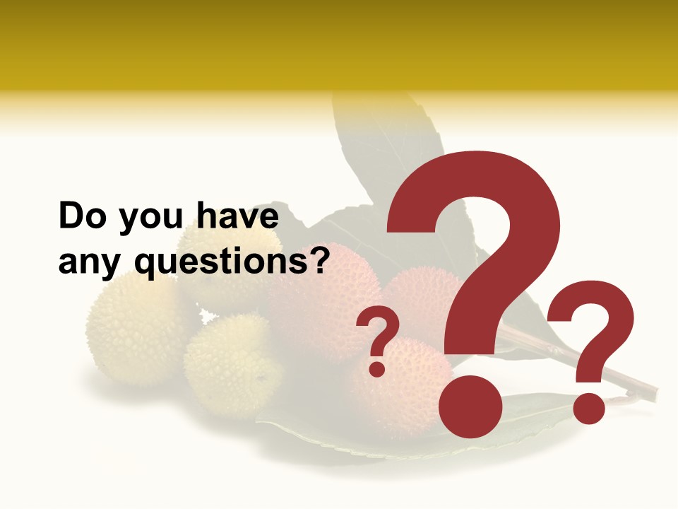 Forest Flower Fresh PowerPoint Template