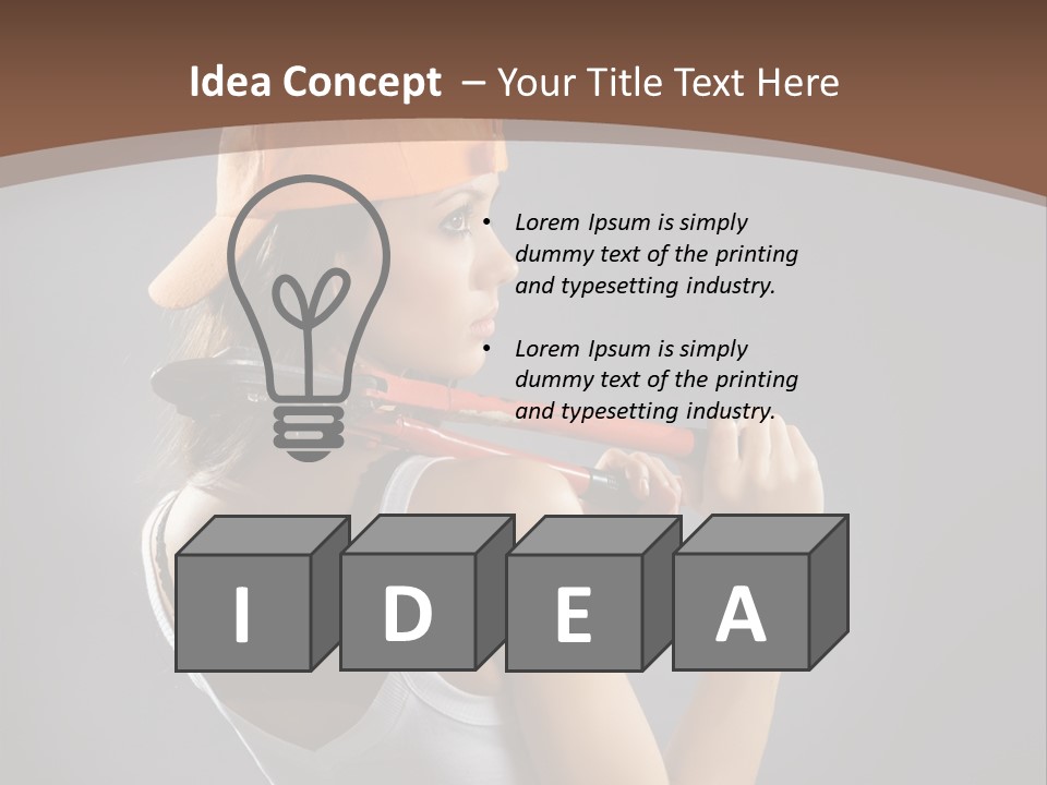 Cap Studio Tool PowerPoint Template